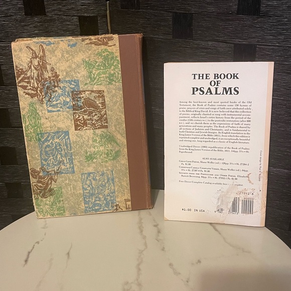 1957 The Bible Story Illustrated: Volume 1 Vintage Hardcover Book of Psalms (2) - Picture 5 of 10